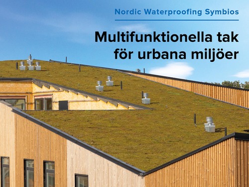 Rostfri Fotplåt Sedumtak - perforerad - 2